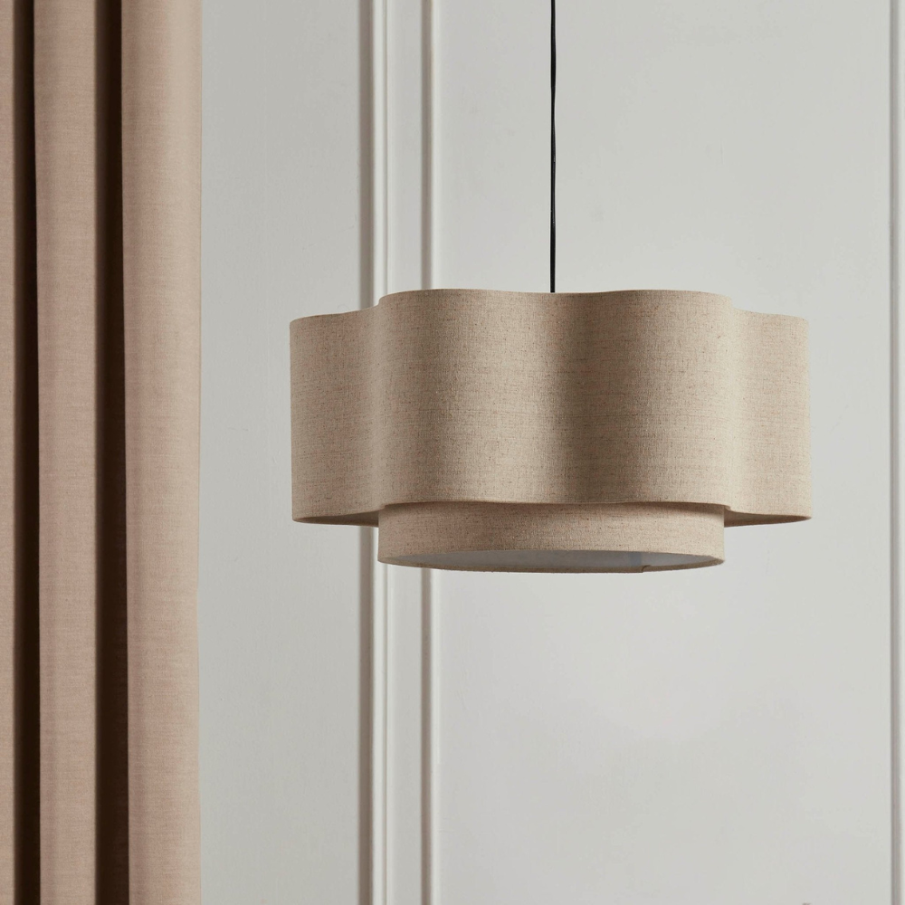 AstraNova Dual-Tier Flush Mount Ceiling Light With Soft Ambient Glow | Lersk