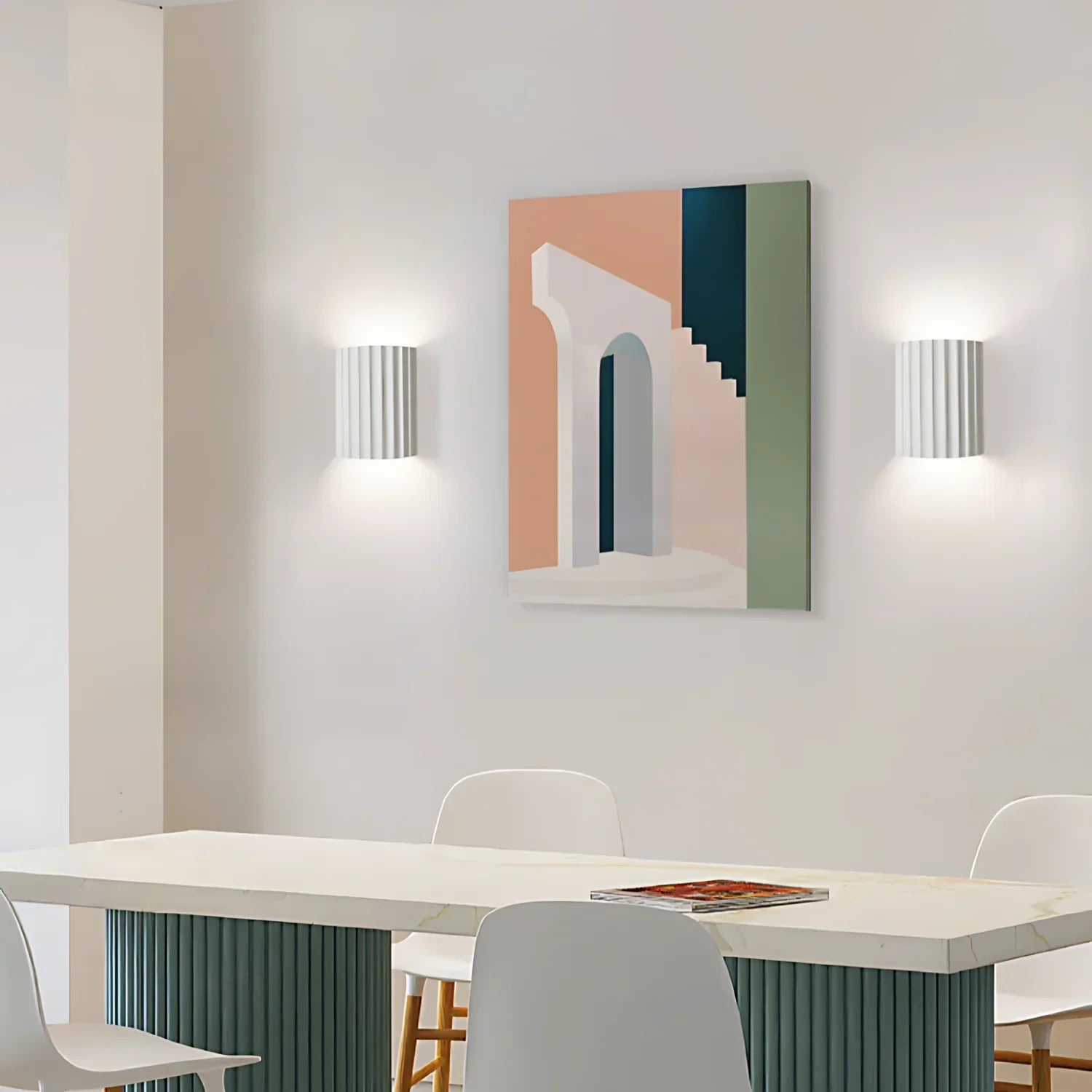 Minimalistická nástěnná lampa s jemným ambientním světlem pro moderní domovy | Lersk