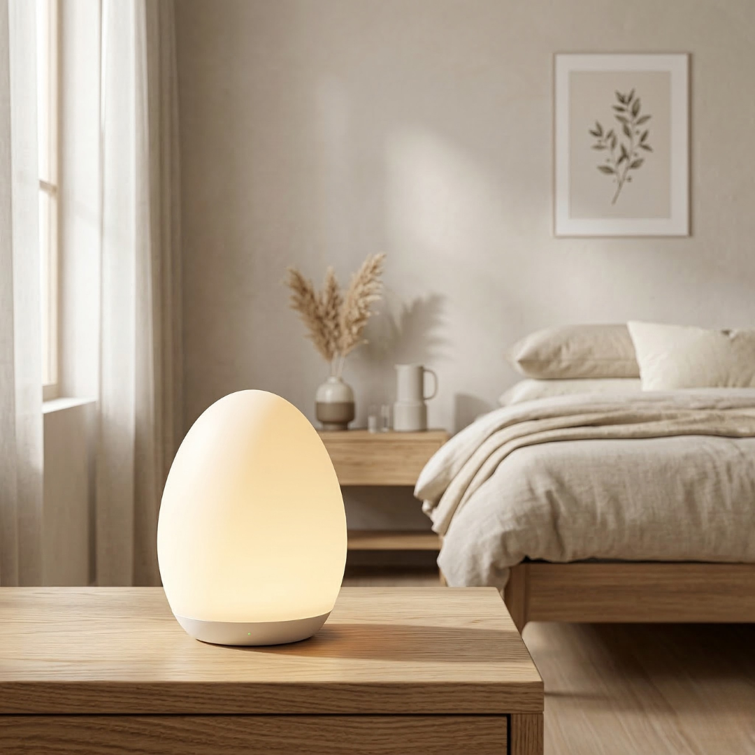 Wiederaufladbare LED-Nachtlampe für nächtliche Beleuchtung | Lersk
