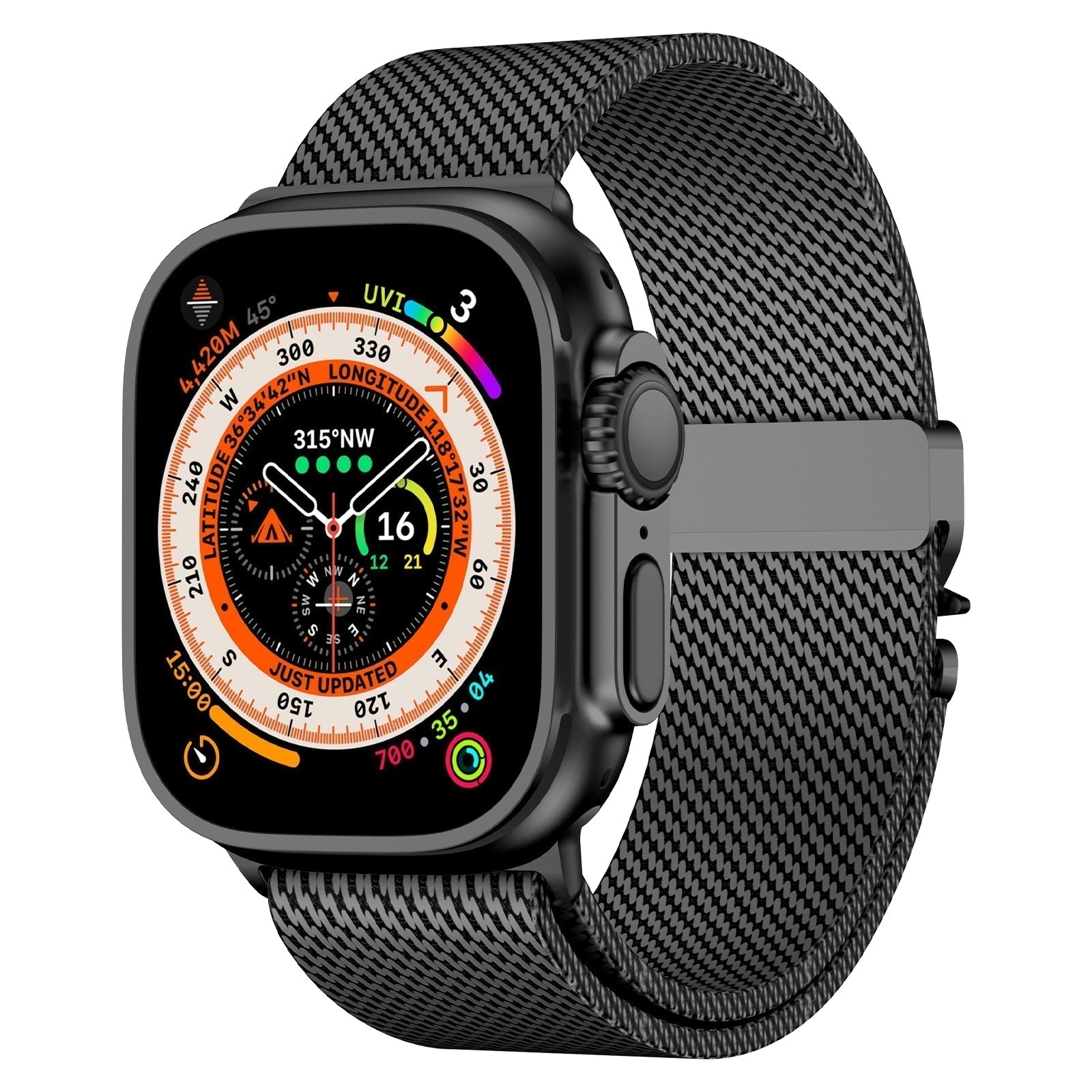 Lunera Milanese Schlaufenarmband für Apple Watch | Lersk