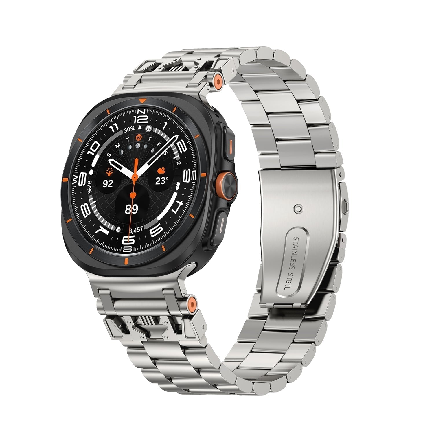Cinturino in acciaio inox Aegis per Samsung Watch 7 Ultra | Lersk