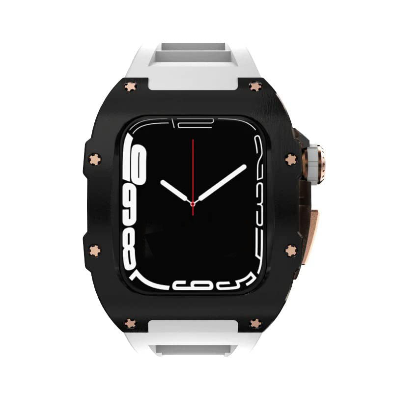 Vastro 9009-serien sort og guld etui til Apple Watch | Lersk
