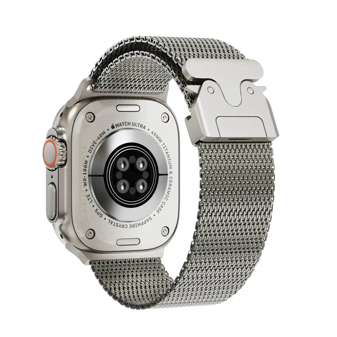 NovaThread Titanium Milanese Loop Band for Apple Watch | Lersk