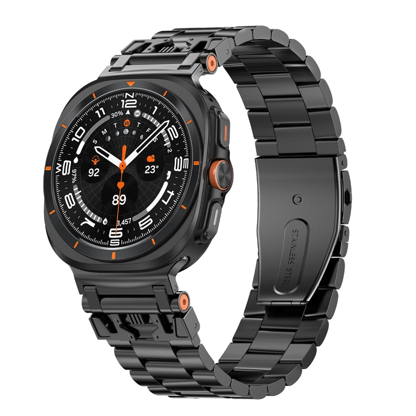 Cinturino in acciaio inox Aegis per Samsung Watch 7 Ultra | Lersk