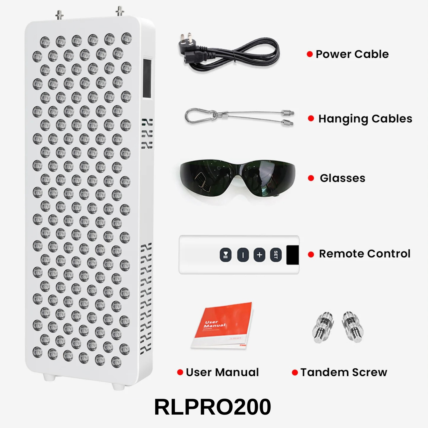 RLPRO Nine Wave panel červeného světla pro zdraví pokožky | Lersk