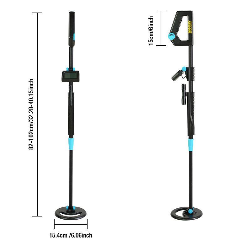 Kirrea Waterproof Adjustable Metal Detector For Gold | Lersk