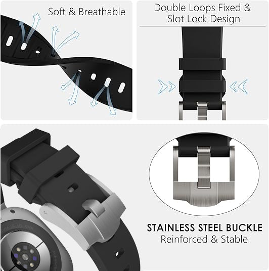 Vellaro | Premium Silicone Band for Samsung Watch Ultra | Lersk