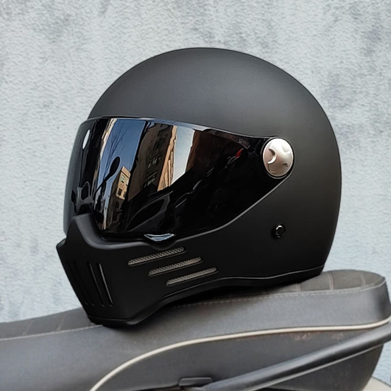NovaRidge ShadowVisor Full Face Helmet DOT and ECE Certified