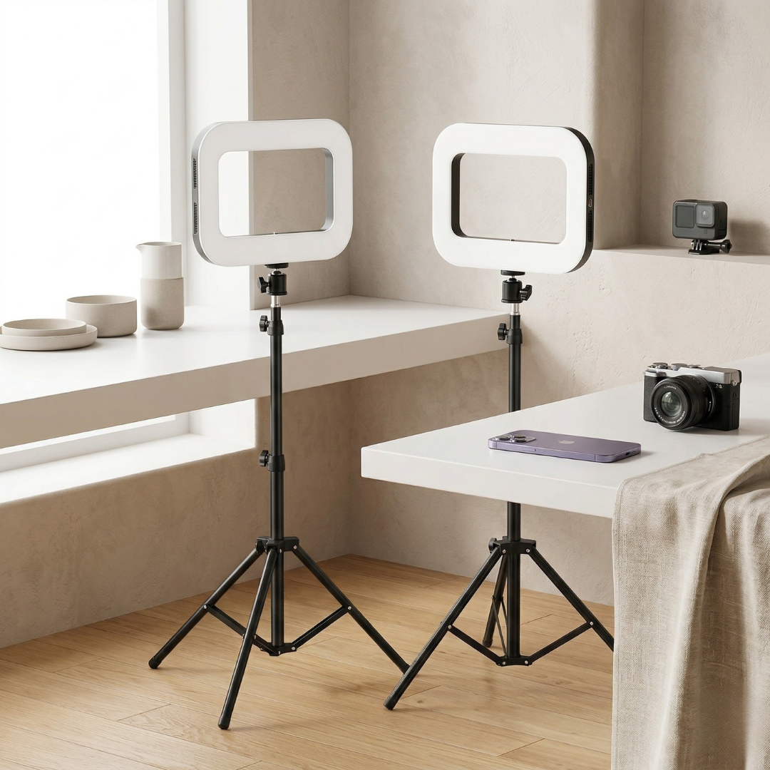 Luce ad Anello LED Portatile per Fotografia Mobile e Streaming | Lersk