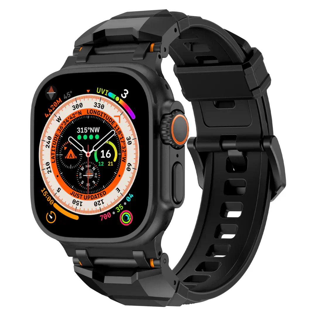 Norell odolný FKM řemínek kompatibilní s Apple Watch | Lersk