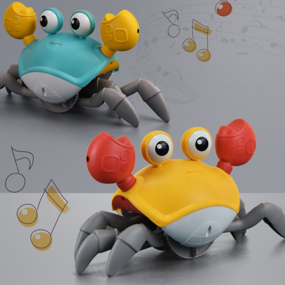 Hračka CrawlCrab Walker pro batolata s pohybovými senzory | Lersk