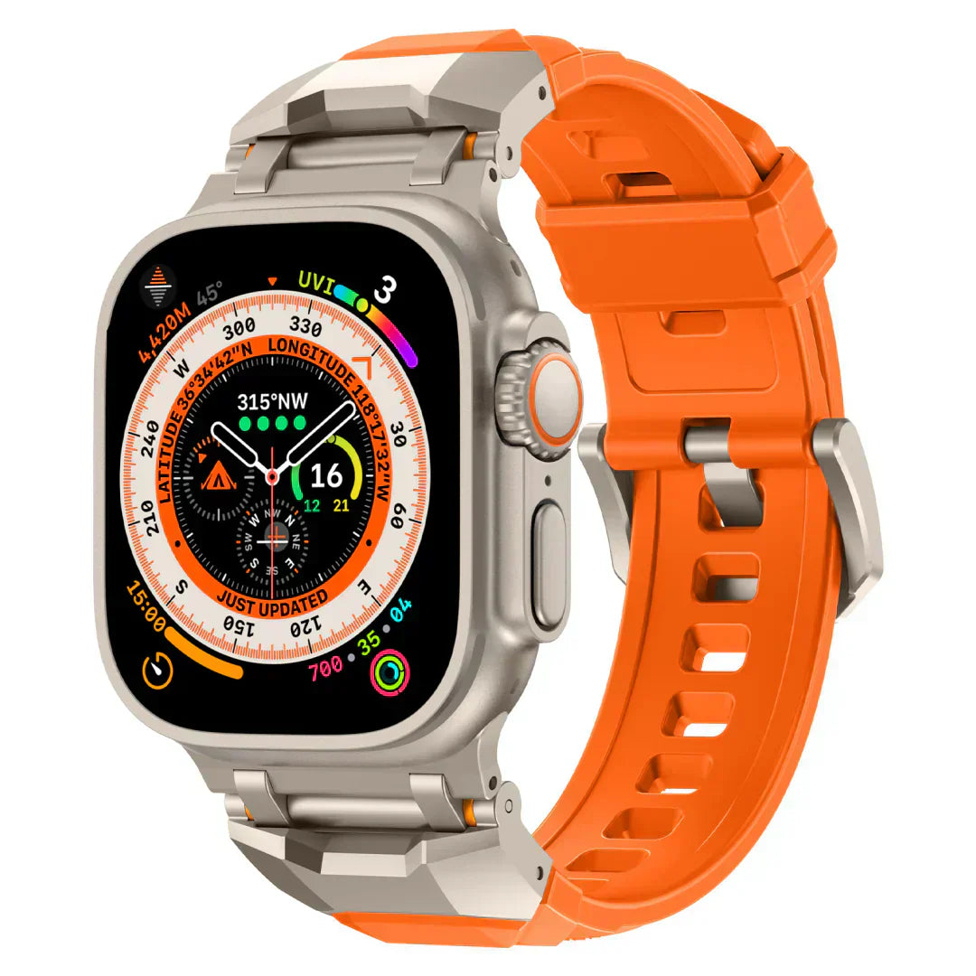 Norell odolný FKM řemínek kompatibilní s Apple Watch | Lersk