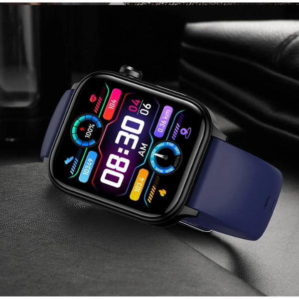 שעון חכם Aleron Health עם ניטור גלוקוז, דופק ולחץ דם ועיצוב עמיד למים | Lersk