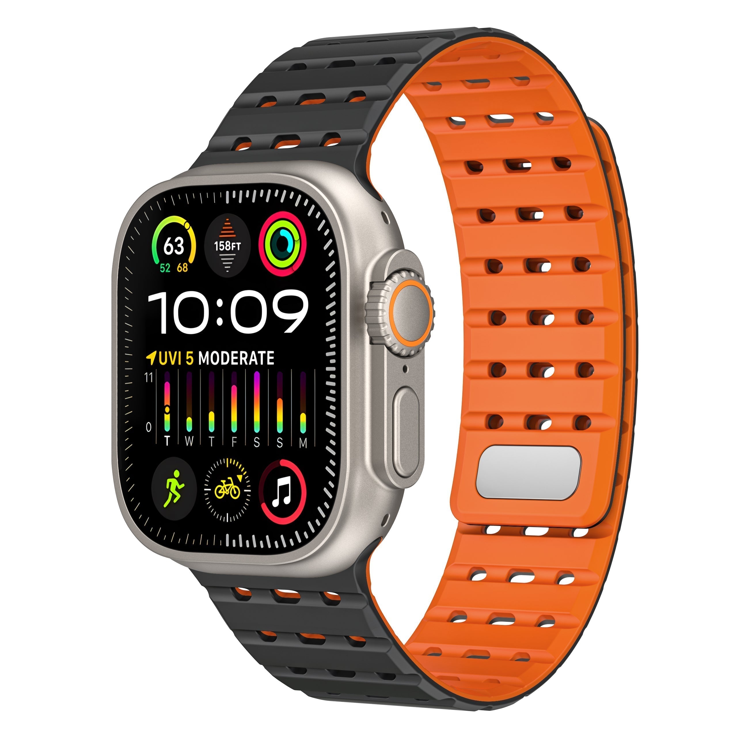 Averlo Magnetic Breathable Silicone Strap for Apple Watch | Lersk