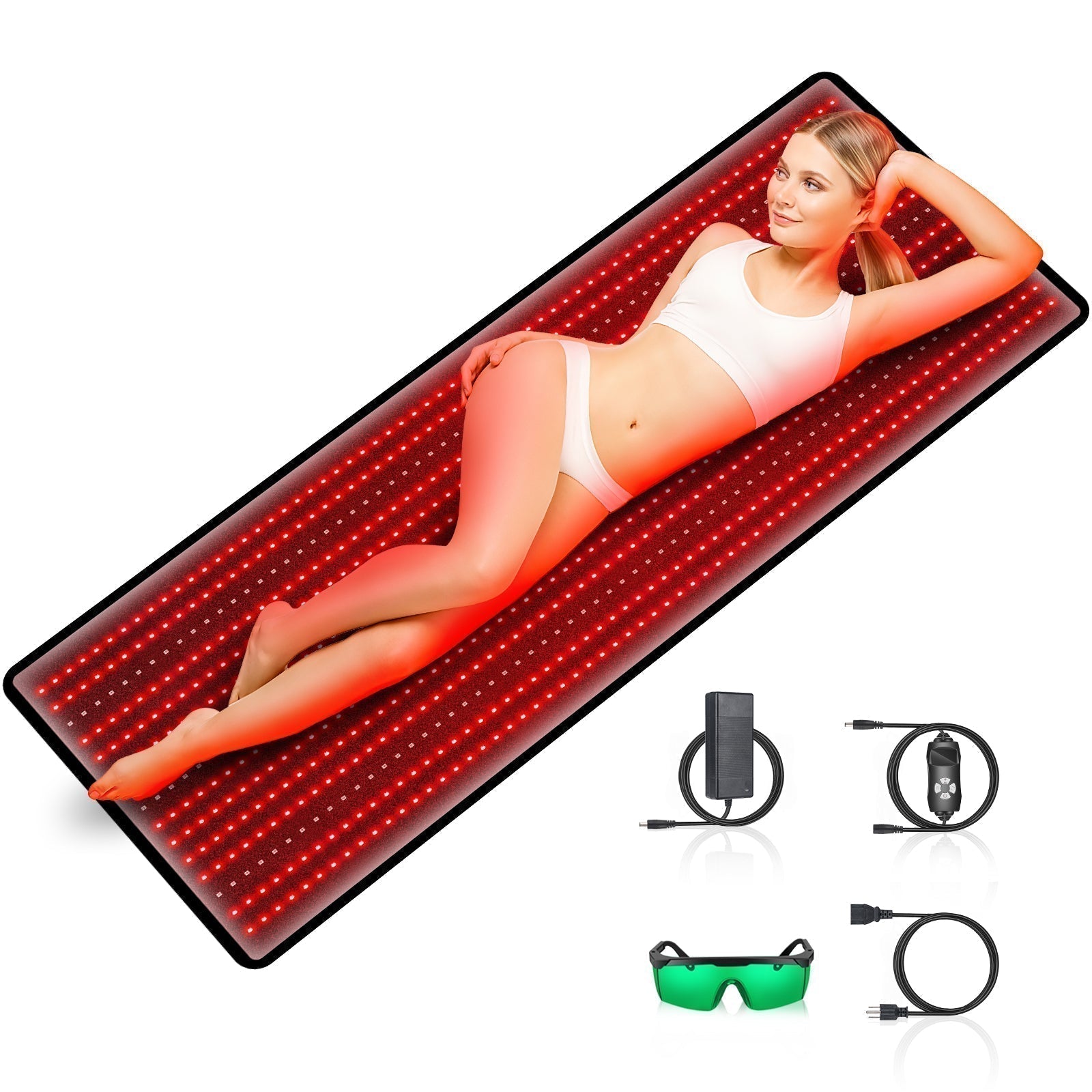 VitaRay Pro Full Body Red Light Therapy Mat with Remote | Lersk