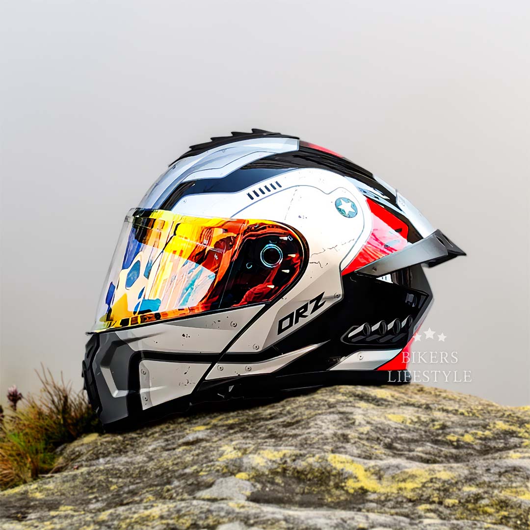 ORZ Dual-Lens Modular Helmet DOT ECE Approved For Riders | Lersk
