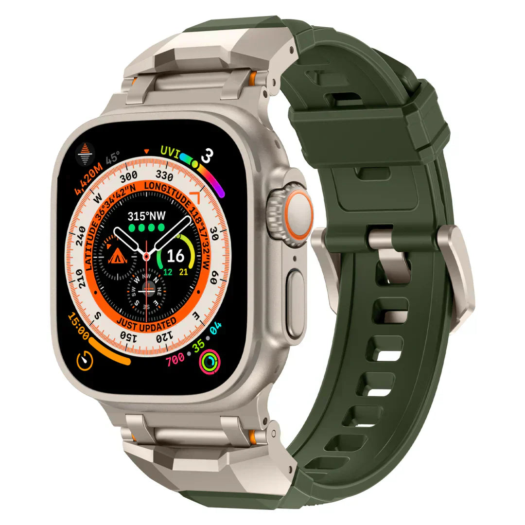 Norell odolný FKM řemínek kompatibilní s Apple Watch | Lersk