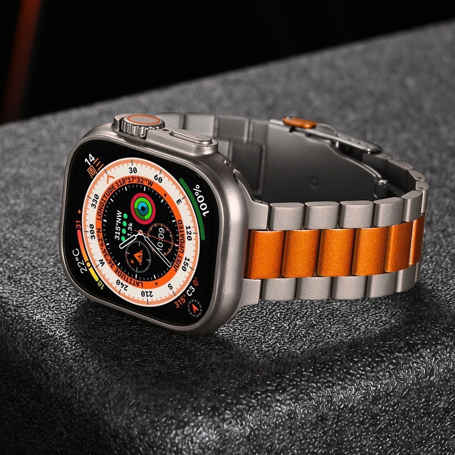 Talven | Titanium Business Band For Apple Watch | Lersk