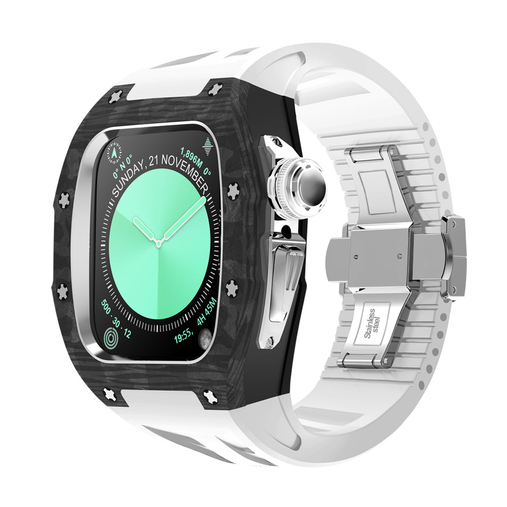 Zestaw do modernizacji NovaCarb S10 Titanium Apple Watch z włókna węglowego | Lersk