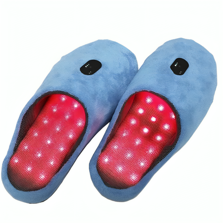 Pantofle Footflex s červenou světelnou terapií pro úlevu od bolesti nohou | Lersk