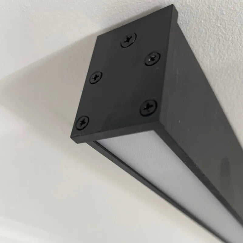 Noirline Black Linear Ceiling and Wall Light Modern | Lersk