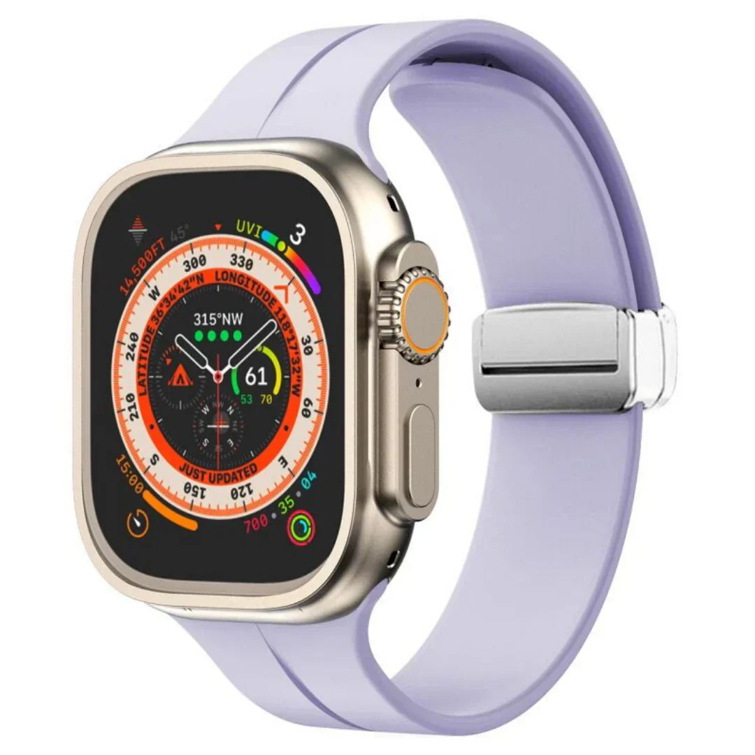 Luma Magnetic Silicone Strap For Apple Watch | Lersk