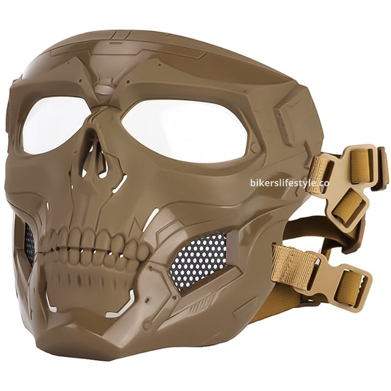 Ghost Skull Mask Ultimate Durable Protective Gear for Airsoft and Paintball | Lersk