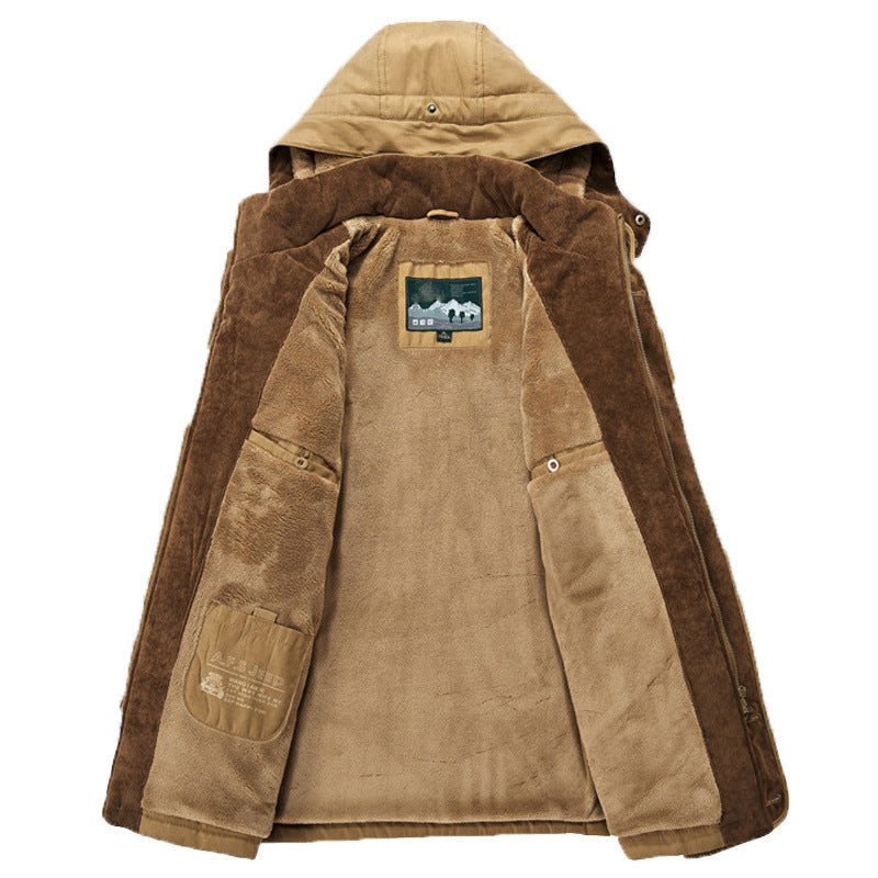 Veloria Men's Winter Parka Luxe Warmth Everyday Jacket | Lersk