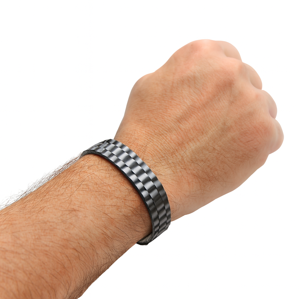 Magnetisches Herren-Armband zur täglichen Anwendung und als klassisches, dezentes Stil-Accessoire | Lersk
