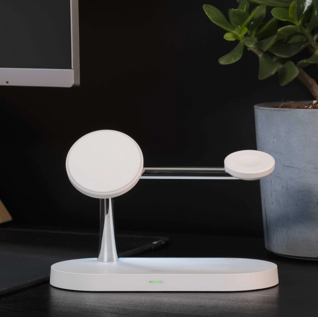 NovaCharge 3v1 bezdrátová nabíjecí stanice pro zařízení Apple | Lersk