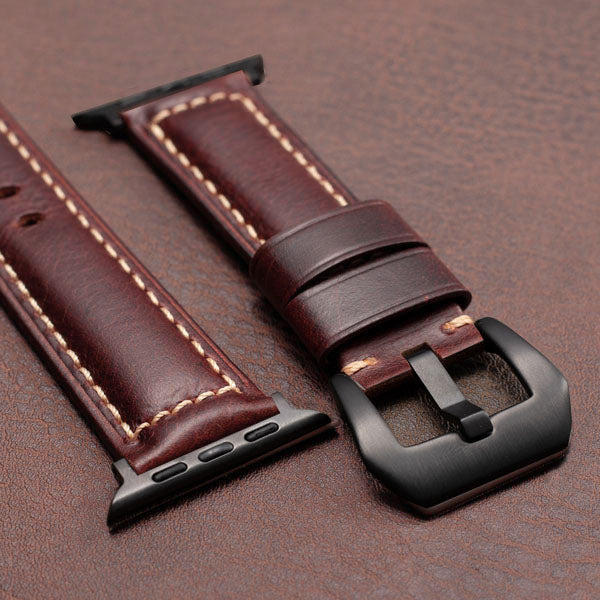 Aveline Nappa Leather Strap For Apple Watch | Lersk
