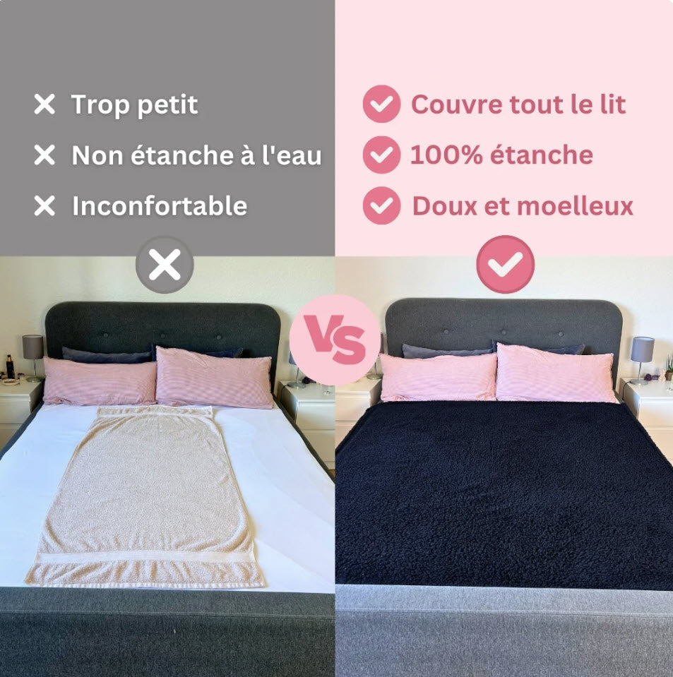 AstraEase Waterproof Couples Blanket for Stainproof Moments | Lersk