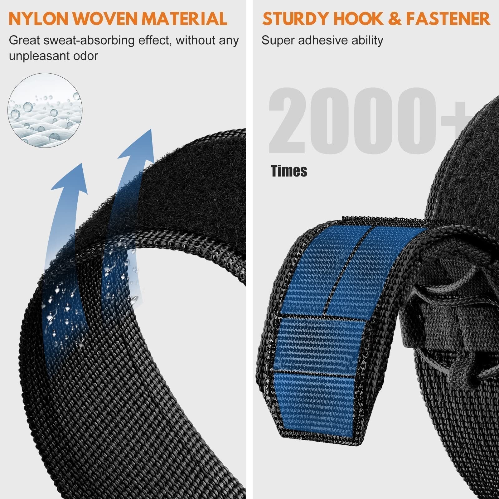 Korven taktisk nylonrem til Apple Watch | Lersk