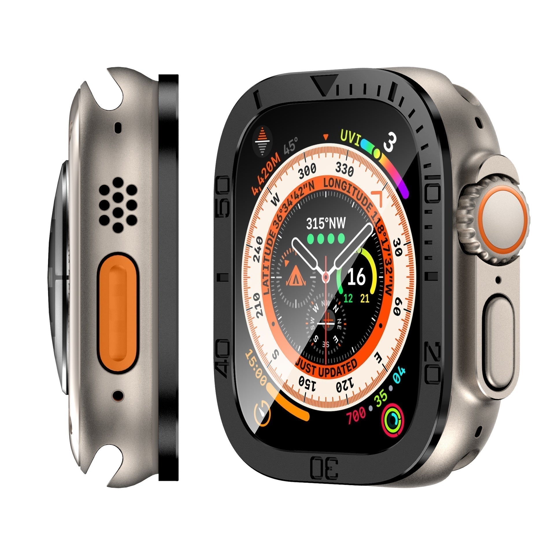 Orinex tvrzené sklo pro Apple Watch Ultra | Lersk