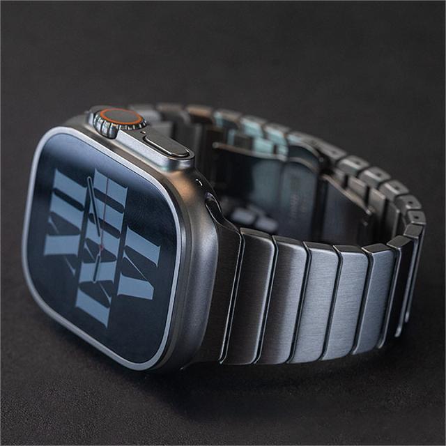 Kirelli Stainless Steel Band with Butterfly Clasp for Apple Watch | Lersk