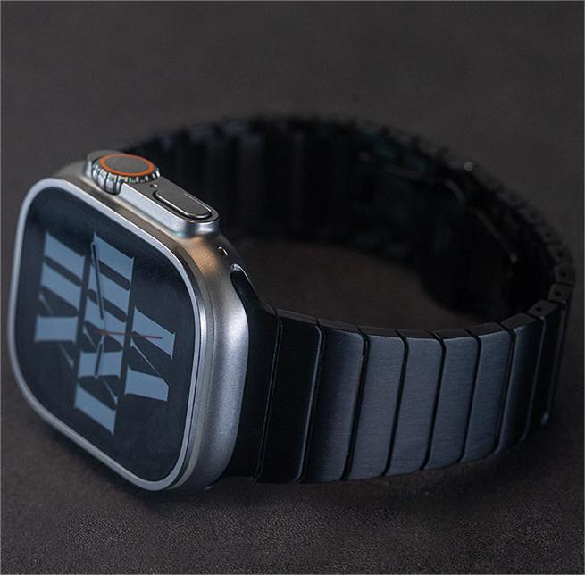 Kirelli Stainless Steel Band with Butterfly Clasp for Apple Watch | Lersk