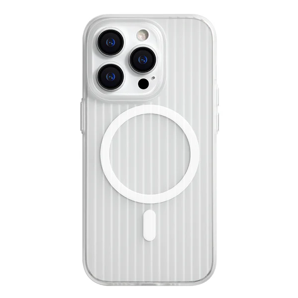 Coque iPhone rayée minimaliste premium | Lersk