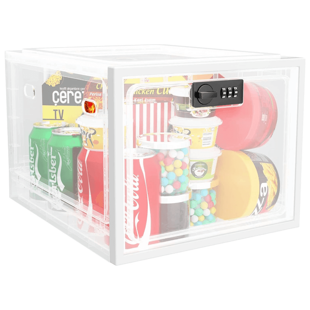 Bac de rangement réfrigérateur verrouillable robuste sans BPA pour cuisines domestiques | Lersk