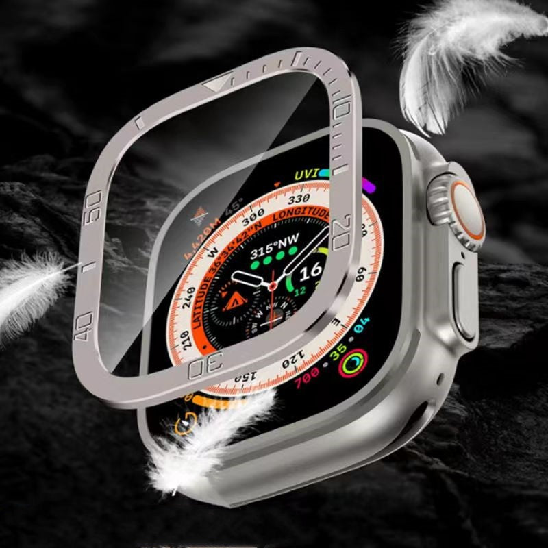 Vellon Full Coverage Tempered Glass Screen Protector for Apple Watch Ultra and Ultra 2 | Lersk