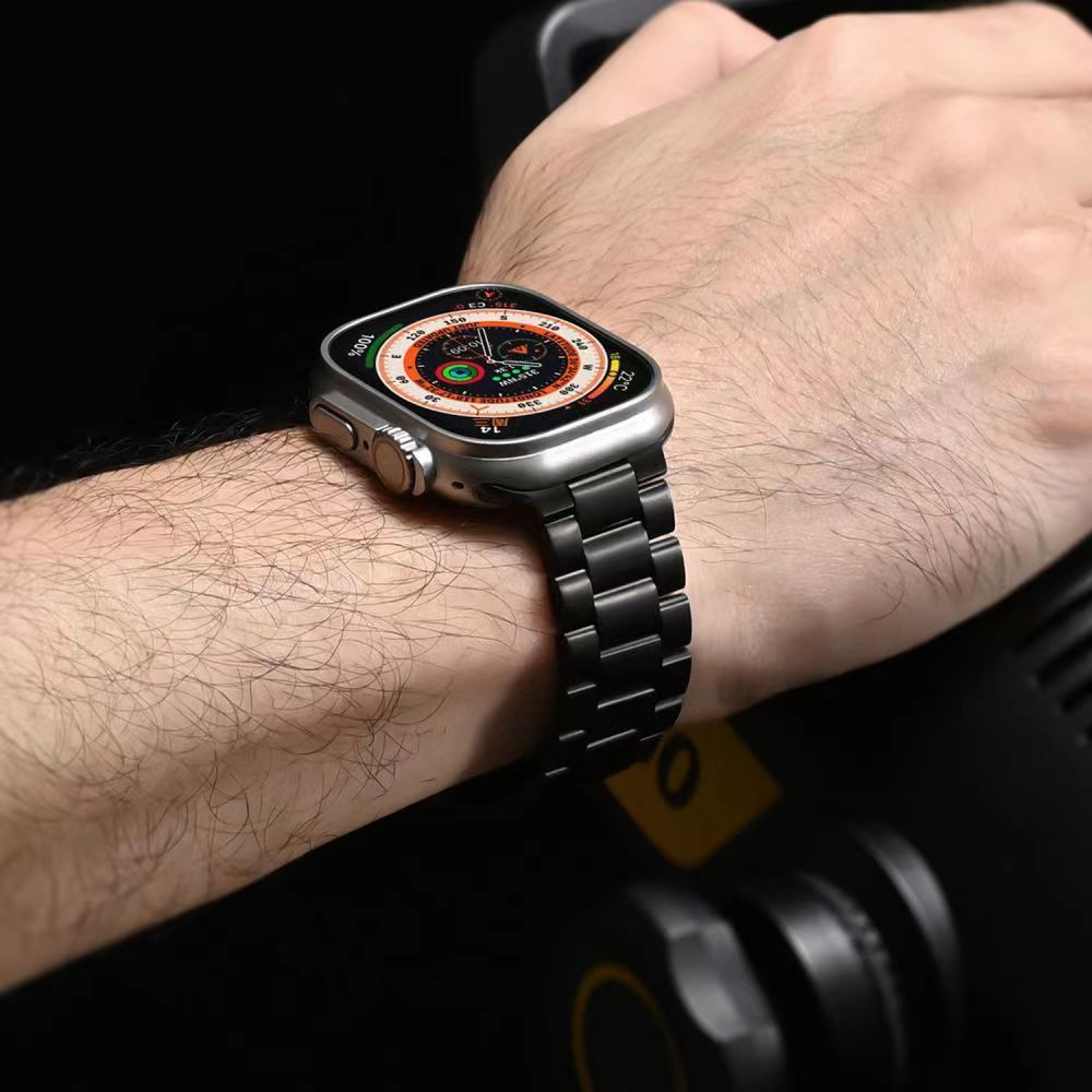 Cinturino Kestrel in Titanio con Fibbia di Sicurezza Potenziata per Apple Watch | Lersk