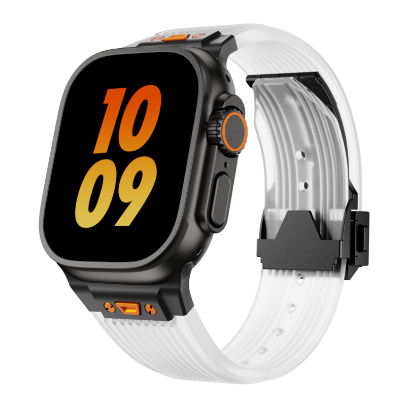 Avela transparentes Silikonarmband für Apple Watch | Lersk