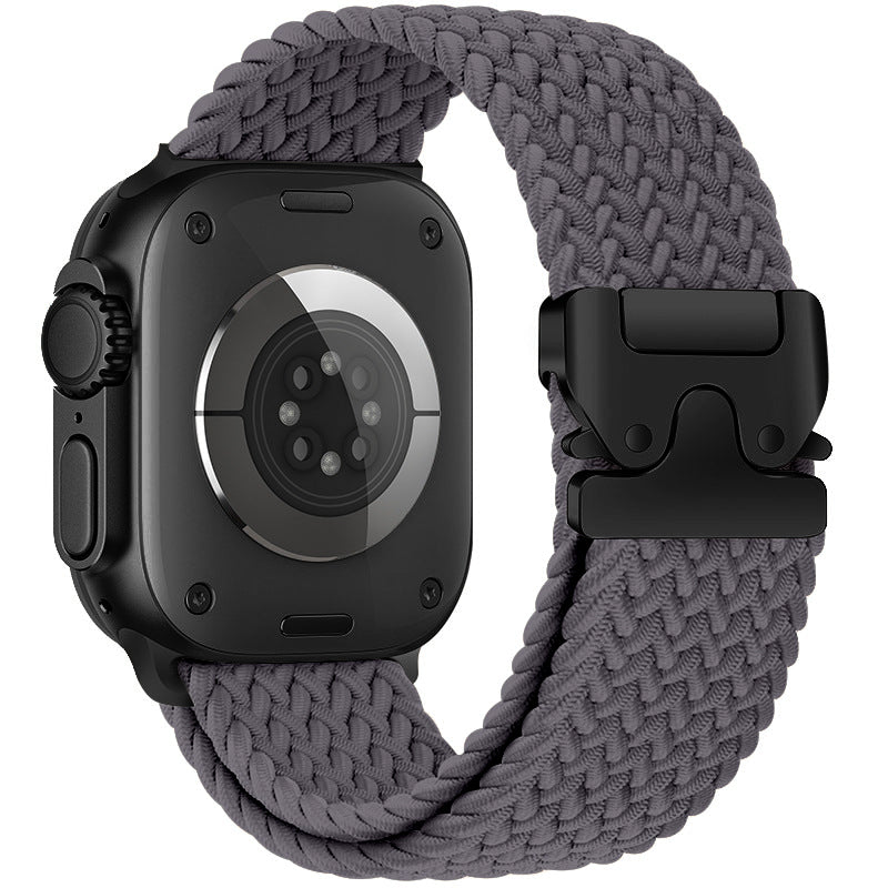 Aeron stræk nylonrem med faldskærmsspænde til alle Apple Watch-serier | Lersk