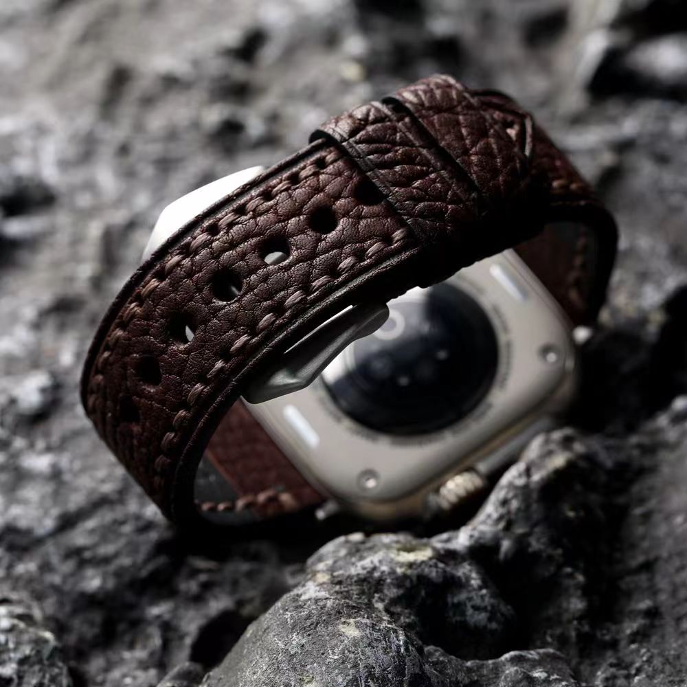 Loxley | Handgefertigtes Armband aus hochwertigem Leder für die Apple Watch | Lersk