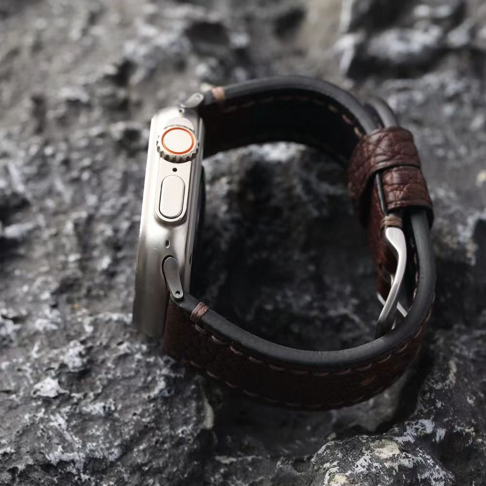 Loxley | Handgefertigtes Armband aus hochwertigem Leder für die Apple Watch | Lersk