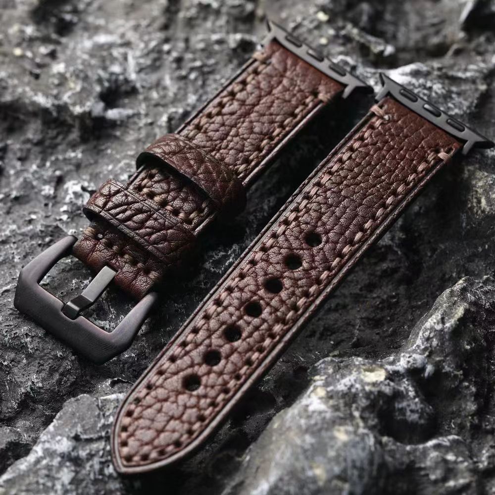 Loxley | Handgefertigtes Armband aus hochwertigem Leder für die Apple Watch | Lersk