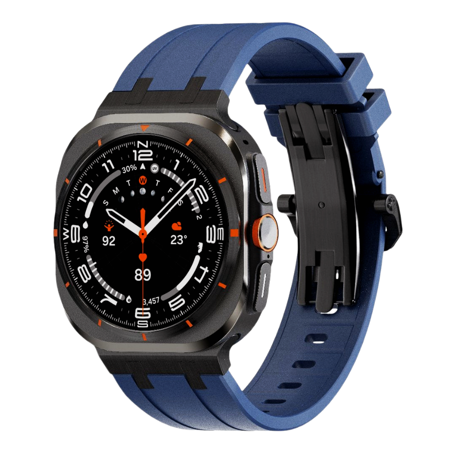 Bracelet épais en silicone Vellon avec adaptateur en titane pour Samsung Watch Ultra | Lersk