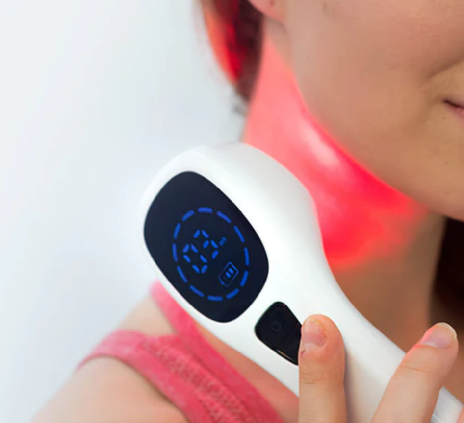 Appareil de thérapie par lumière rouge AureaRay Pro pour récupération à domicile avec quatre LED 808 nm | Lersk