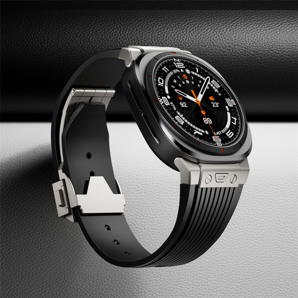 Mavero | Streamlined Silicone Strap For Samsung Watch Ultra | Lersk