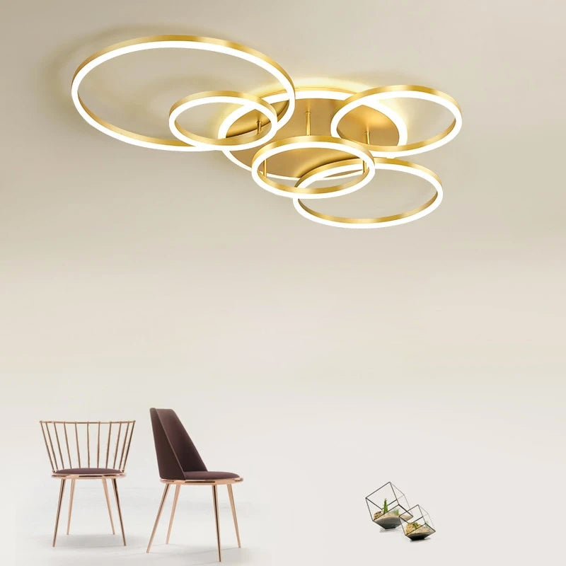 LunaRing LED-Deckenleuchte mit sanftem, beruhigendem Umgebungslicht | Lersk