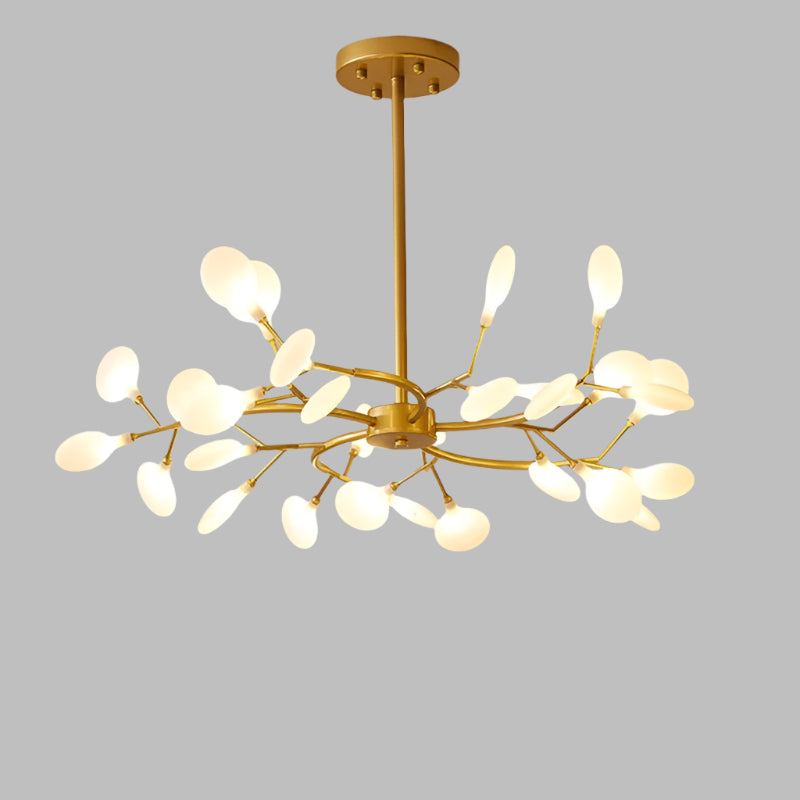 Żyrandol LED Lyra Branch do salonu i jadalni Minimalistyczna lampa sufitowa | Lersk